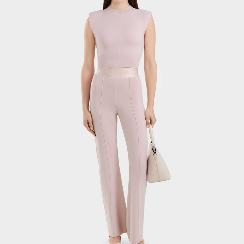 RUDSAK Blush Pink Sleeveless Jumpsuit